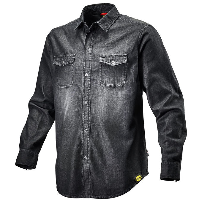 Diadora Camicia Denim Blu Washing Xl Shirt