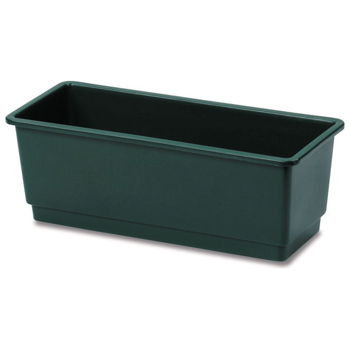 Stefanplast Cassetta Fiori SS9965 Verde 40 cm per Giardinaggio e Balcone