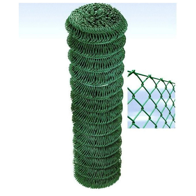 Cavatorta Rete a Maglia Sciolta GP05080025B 25m Acciaio Zincato Plastificato