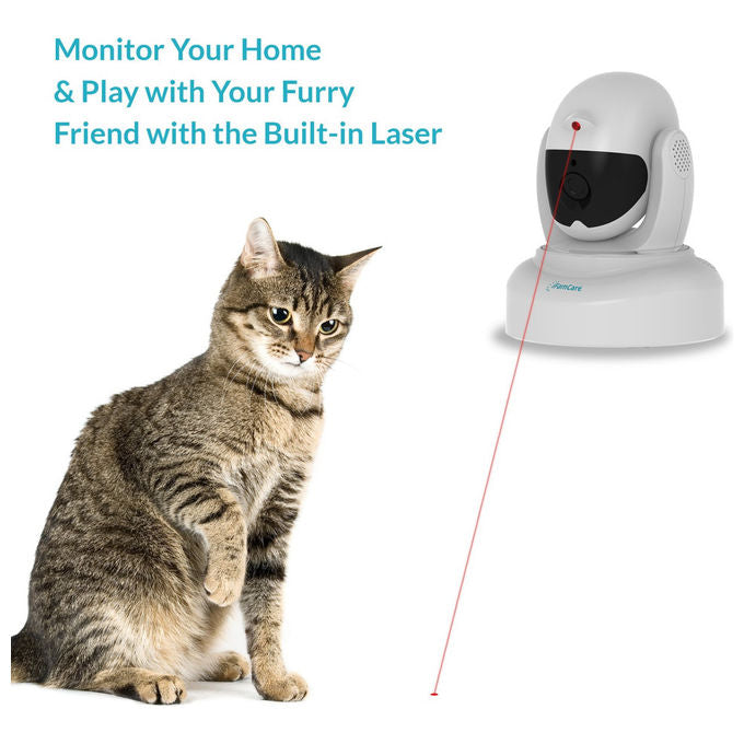 Ifamcare Helmet Home Monitor Wi-Fi digitale 1080P Full HD per iPhone e Android Argento