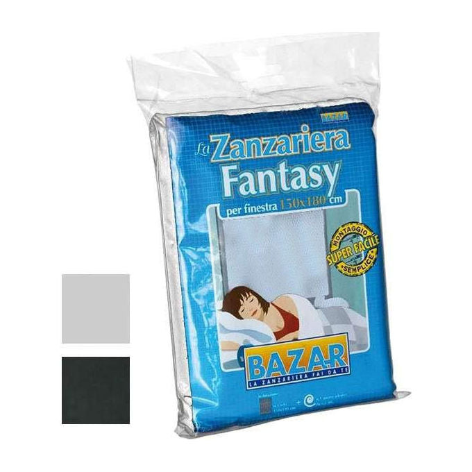 MEDAL Zanzariera Velcro Fantasy 150x180 Bianca