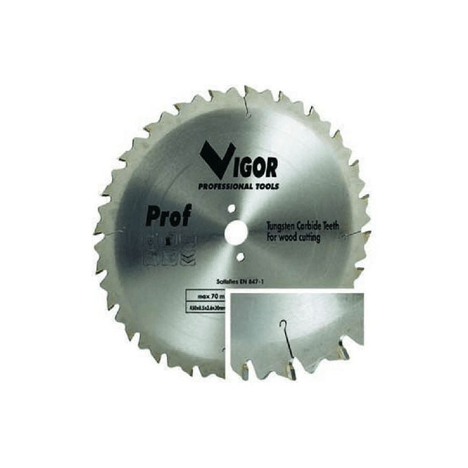 Vigor-Blinky Lame Circolari per Legno Anti-Contraccolpo Laser-Cut Anti-Vibrazione