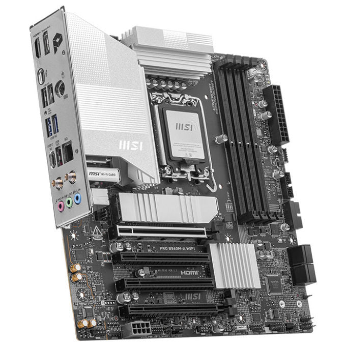 MSI PRO B860M-A WIFI Scheda Madre micro ATX Intel B860 LGA 1851 DDR5 Wi-Fi componenti PC