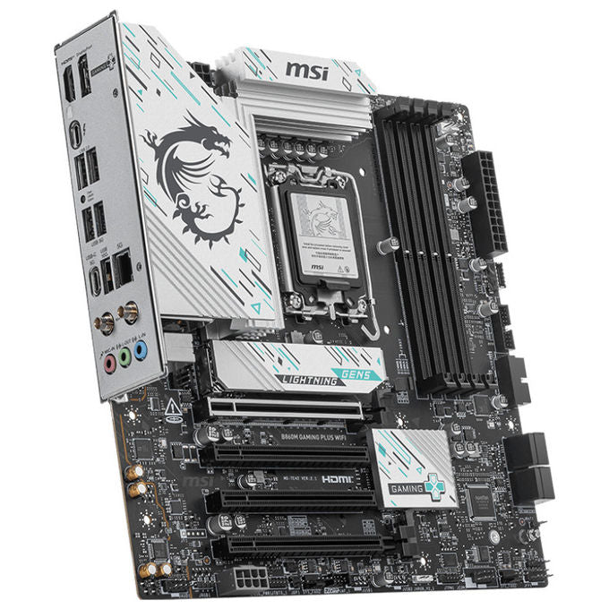 MSI B860M GAMING PLUS Scheda Madre Micro ATX LGA 1851 DDR5 Wi-Fi 7 Intel B860
