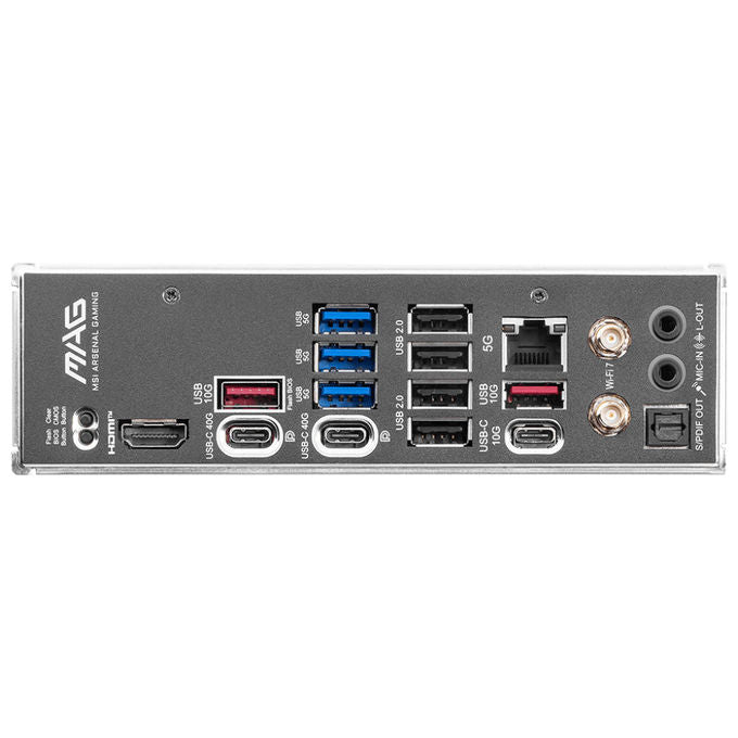 MSI 7E59-004R MAG X870E TOMAHAWK WIFI Scheda Madre ATX AM5 DDR5 PCIe 5.0 x16 4x M.2 Gen5 Wi-Fi 7 LAN 5G colore Nero