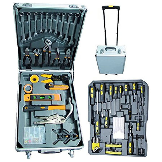 Vigor Valigia Trolley Porta Attrezzi e Utensili Vau-142 Pezzi 142