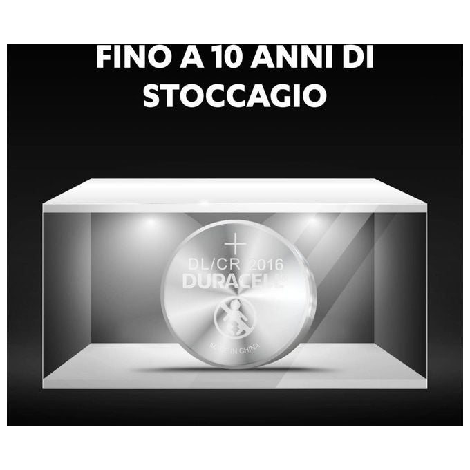 Duracell Pasticca 2016 Litio Blister 2 Pezzi