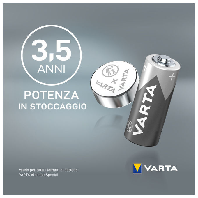 Varta Batteria Alcalina V13GA LR44 1,5V Bottone in Blister - 1 pezzo