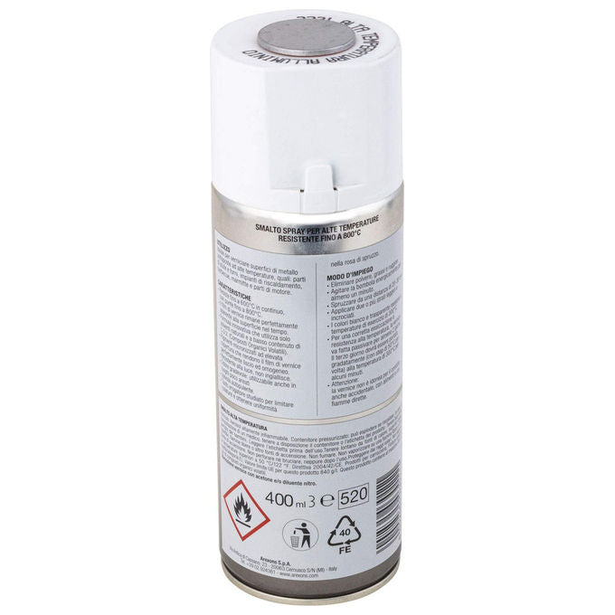 Arexons Smalto Acrilico Alta Temperatura 800°C Essiccazione Rapida per Metallo