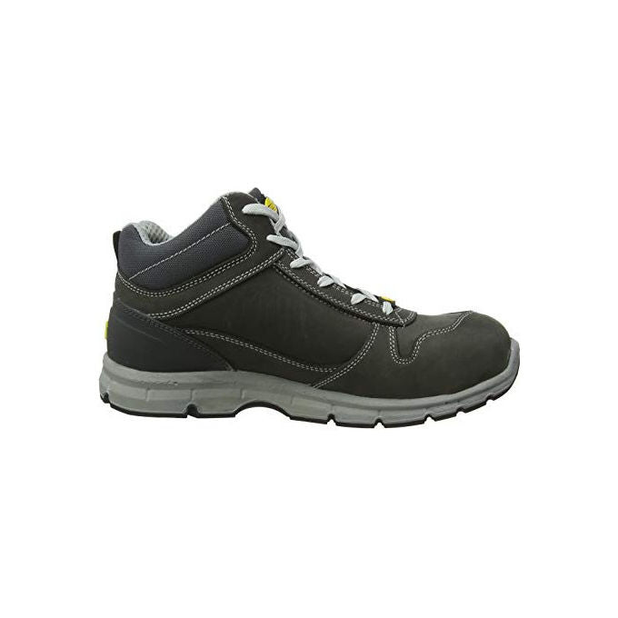 Diadora Run Mid S3 Scarpe da Lavoro Unisex Grigio Castello Puntale Acciaio Idrorepellenti