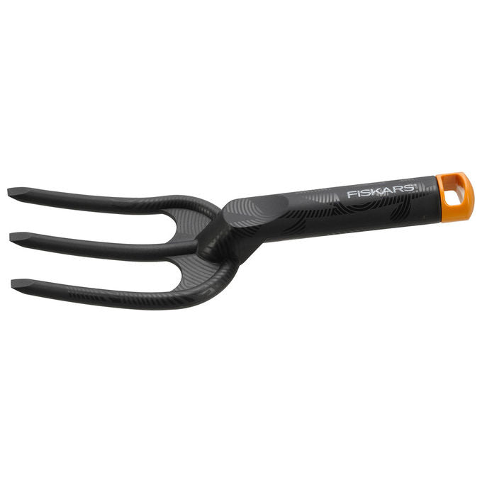 Fiskars Forca 26 cm Plastica Rinforzata Nero-Arancione per Giardinaggio