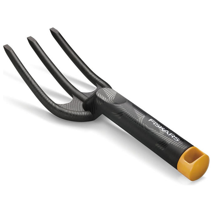 Fiskars Forca 26 cm Plastica Rinforzata Nero-Arancione per Giardinaggio