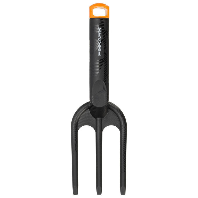 Fiskars Forca 26 cm Plastica Rinforzata Nero-Arancione per Giardinaggio
