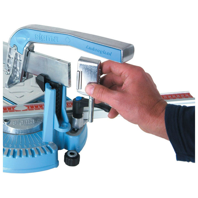 Sigma 003L Serie 3 Tagliapiastrelle a Trazione 55 cm Diagonale 38x38 cm Spessore max 19 mm Alluminio