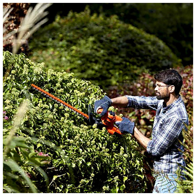Black+Decker Tagliasiepi Elettrico 420W con Lama 45cm Passo 16mm