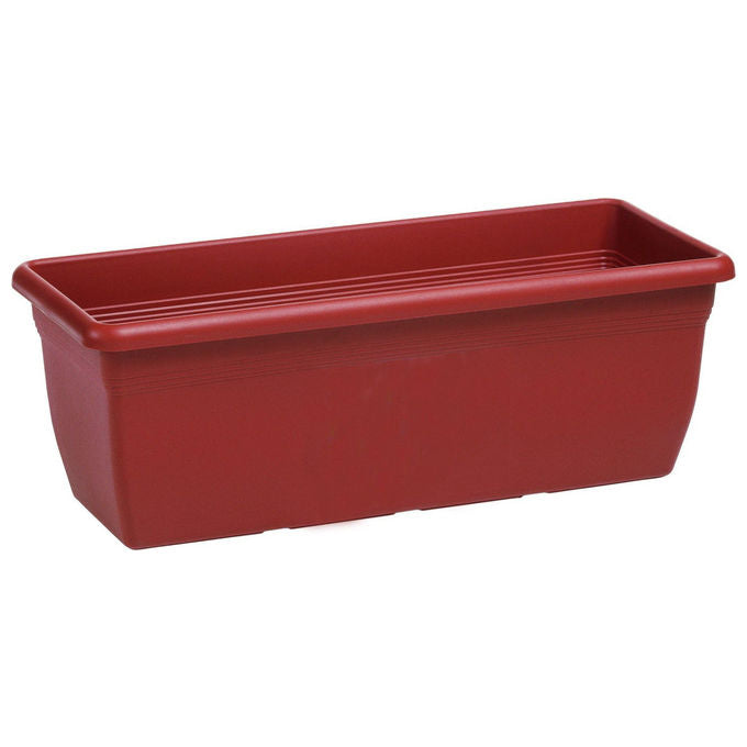 Stefanplast Cassetta Balconetta Coccio 3826040 rettangolare in plastica resistente gelo
