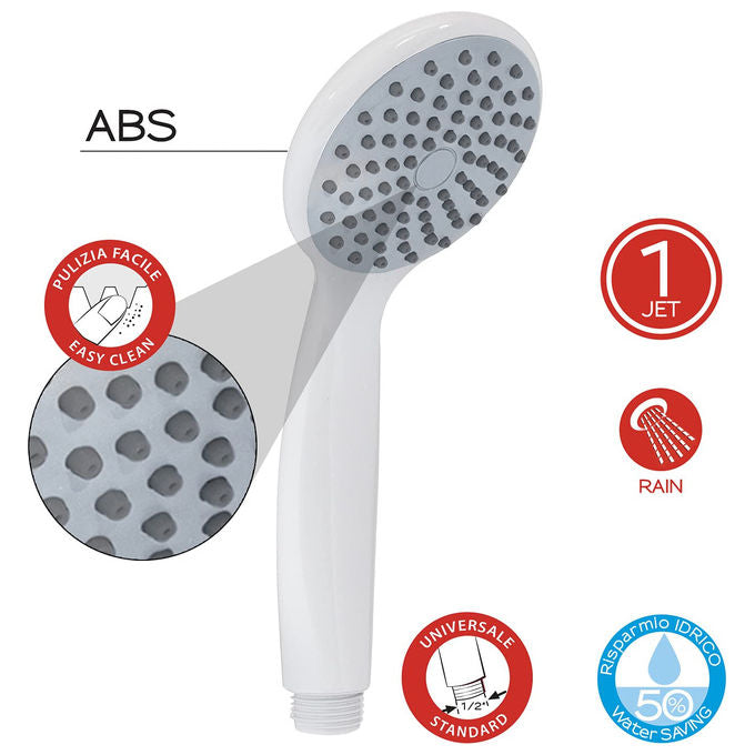 Gedy Doccetta G-Easy Bianco Abs 20x6,7x6 Cm
