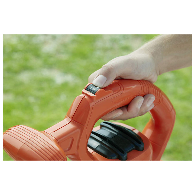 Black+Decker Aspiratore e Soffiatore Elettrico 3 in 1 2600W Beblv260-Qs per Macchine da Giardino e Soffiatori