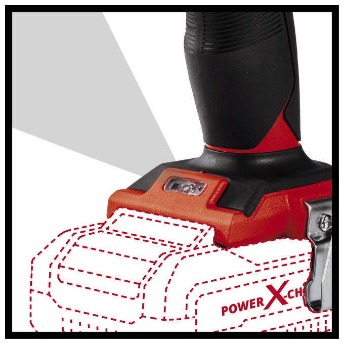 Einhell Trapano Avvitatore A Percussione A Batteria Te-Cd 18-48 Li-I Senza Batteria e Caricabatteria