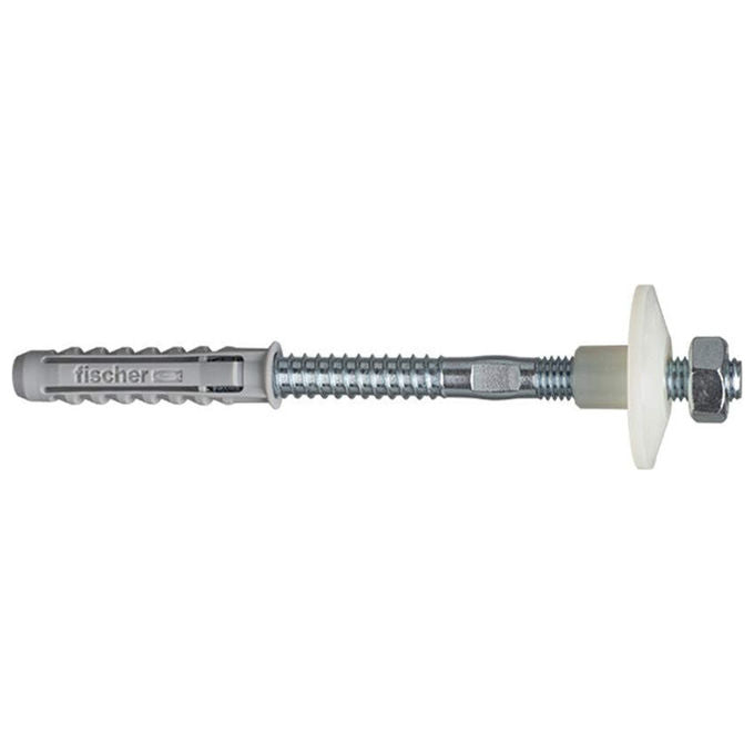 Fischer Fissaggio per Lavabi e Sanitari a Parete WST 120 X Completo per Calcestruzzo