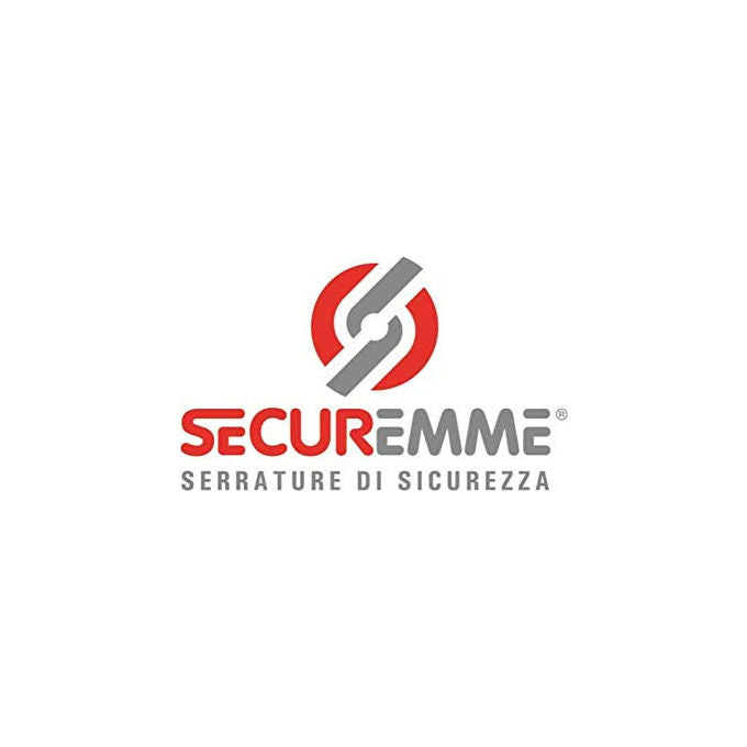 Securemme Serratura Multifunzione Triplice Doppia Mappa 2531DCR0328 per Porte