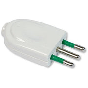 OEM Spina S11 Smontabile in Policarbonato Bianco - Componente Elettrico CEI 23-50