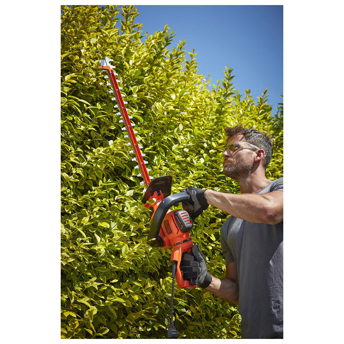 Black+Decker BETHS551-QS Tagliasiepi Elettrica 60cm 650W