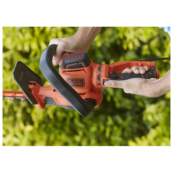 Black+Decker BETHS551-QS Tagliasiepi Elettrica 60cm 650W