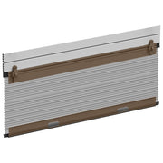 MEDAL Zanzariera Plissettata Marrone 160x130 cm per Protezione Efficace contro Insetti in Ambienti Esterni