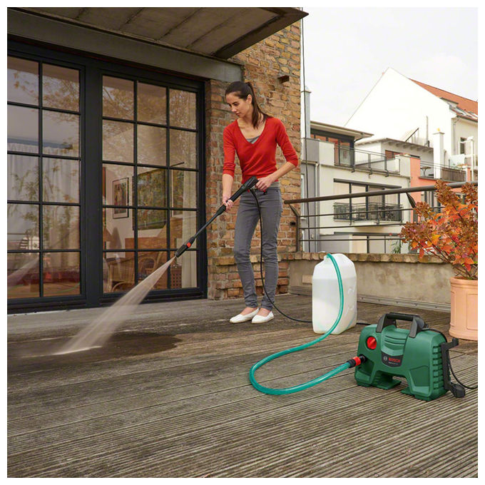 Bosch Easyaquatak 110 Idropulitrice 1300W 110 Bar Nero Verde
