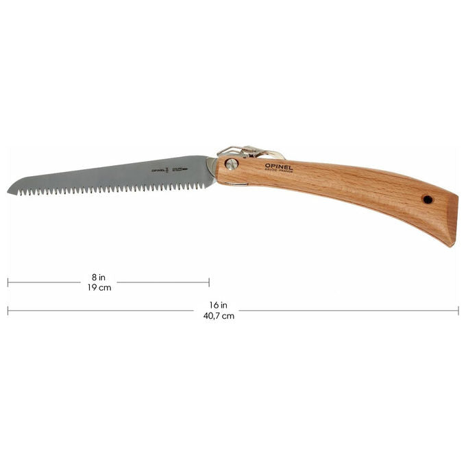 Opinel Coltello Segaccio Serramanico N18 in Acciaio Inossidabile Marrone