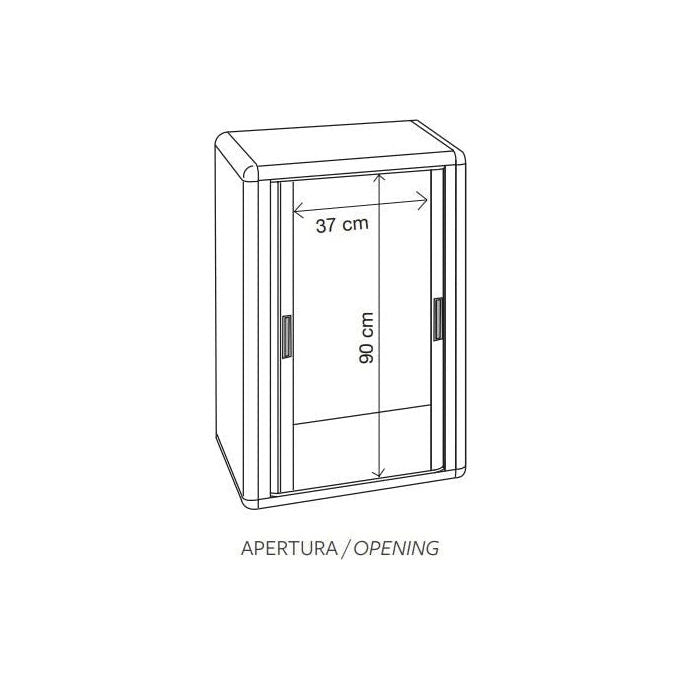 Garofalo Mobile Copricaldaia Himalaya 100.S.2CC Sicurezza