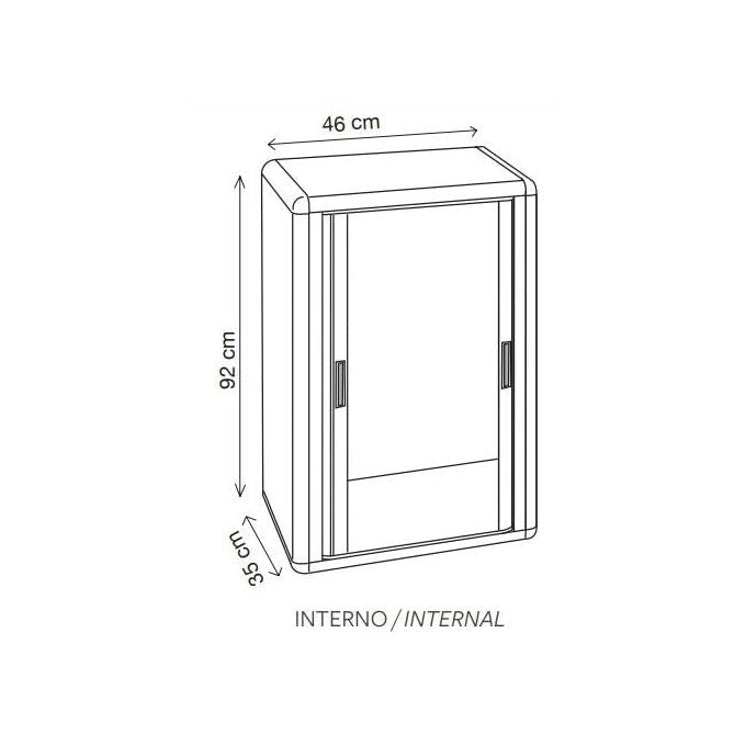 Garofalo Mobile Copricaldaia Himalaya 100.S.2CC Sicurezza