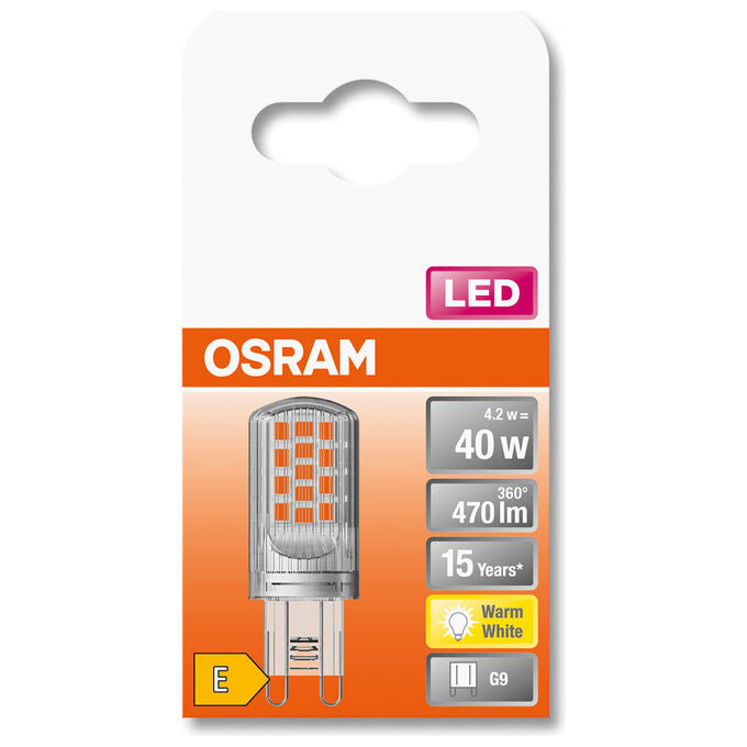 Osram Led Pin G9 Lampada Led 3.80W Bianco Caldo