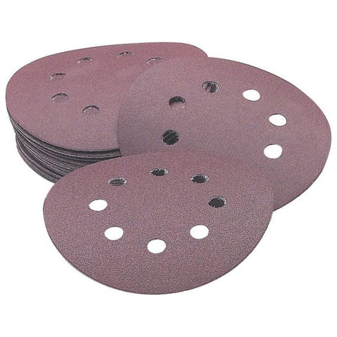 Kwb Dischi Abrasivi Autoadesivi 125mm GR40 per Legno e Metallo 5 pezzi