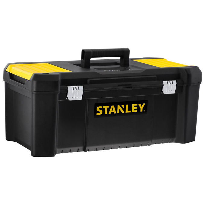Stanley STST82976-1 Essential Cassetta Portautensili 26'' Polipropilene 3 Scomparti 12 Kg colore Nero Giallo