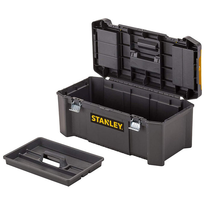 Stanley STST82976-1 Essential Cassetta Portautensili 26'' Polipropilene 3 Scomparti 12 Kg colore Nero Giallo