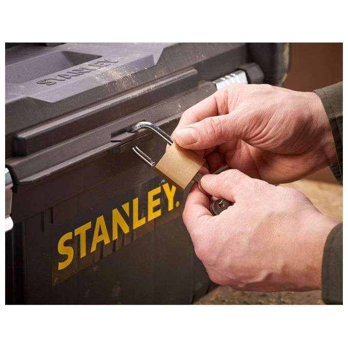 Stanley STST82976-1 Essential Cassetta Portautensili 26'' Polipropilene 3 Scomparti 12 Kg colore Nero Giallo