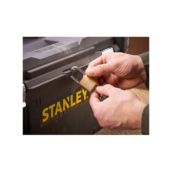 Stanley STST82976-1 Essential Cassetta Portautensili 26'' Polipropilene 3 Scomparti 12 Kg colore Nero Giallo