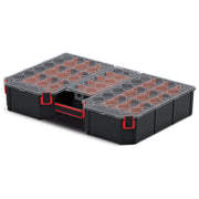 Kistenberg KTG604010S Tager Valigetta Portaminuteria 22 Scomparti Copertura Trasparente 57x39x10 cm