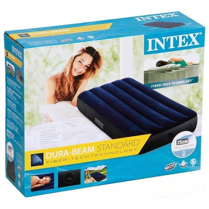Intex Materasso Singolo Classic Downy con Tecnologia Fiber Tech 76x191x25cm