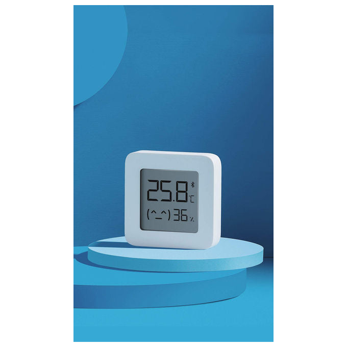 Xiaomi NUN4126GL Mi Home Termometro Igrometro Bluetooth 4.2 Display LCD 1.5'' Sensore Temperatura Umidita' colore Bianco