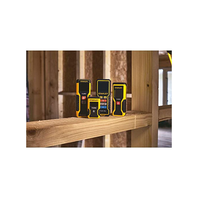 STANLEY Misuratore Laser TLM40 - Portata 12 m - Misurazione Distanze