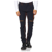 U-power WFU189DB WORLD Pantaloni da Lavoro Uomo Slim Fit Tessuto Stretch Idrorepellente Traspirante colore Blu Scuro