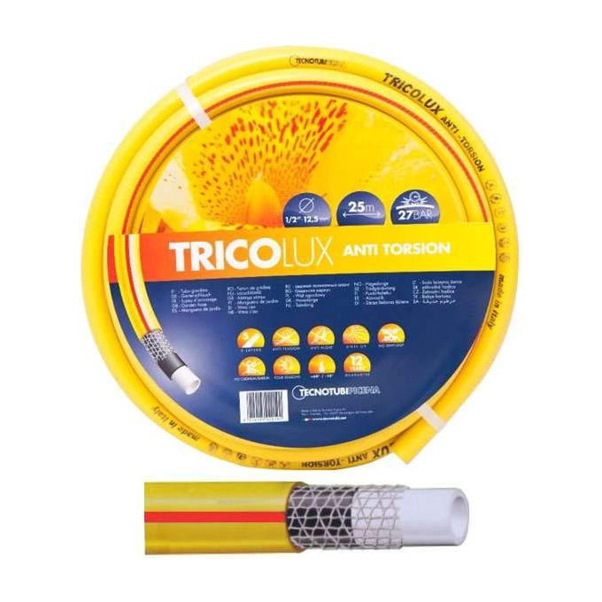 Tricolux Tubo Magliatop PVC 5 Strati Antitorsione Anti UV e Alga per Giardino