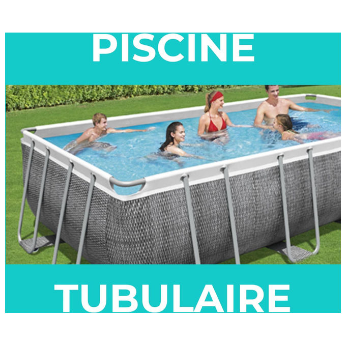 Intex Piscina Fuori Terra Rotonda Prisma Frame 488x122 cm Grigio con Pompa Filtro