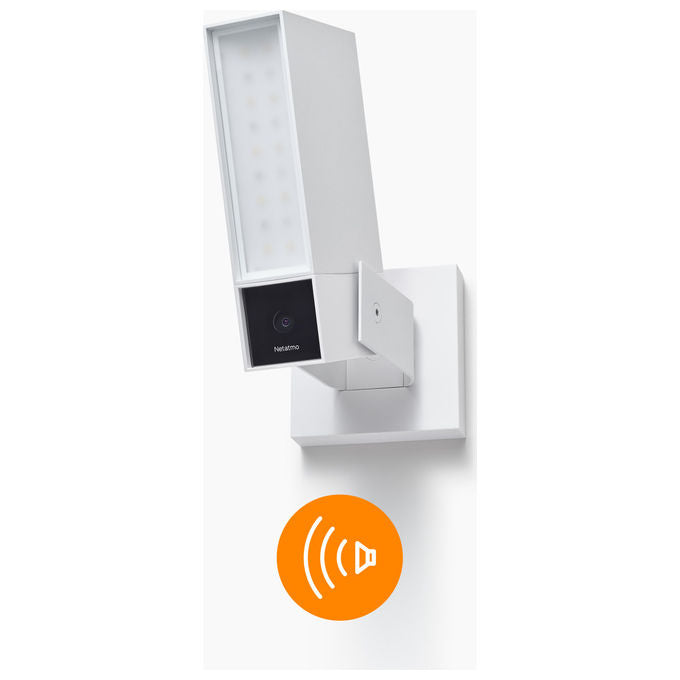 Netatmo Telecamera Sorveglianza Esterno Full HD Wi-Fi Visione Notturna Sirena