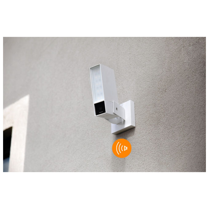 Netatmo Telecamera Sorveglianza Esterno Full HD Wi-Fi Visione Notturna Sirena