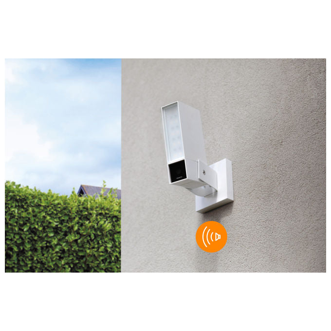 Netatmo Telecamera Sorveglianza Esterno Full HD Wi-Fi Visione Notturna Sirena