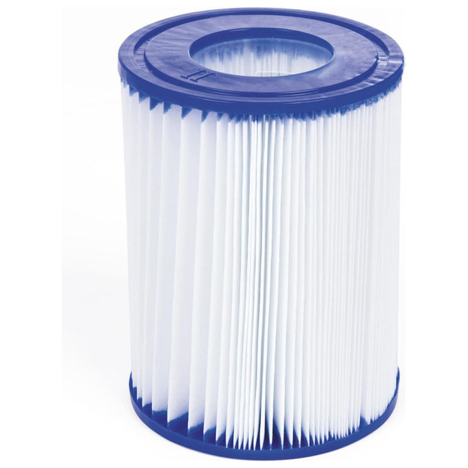 Bestway Piscina Fast Set Tonda Gonfiabile con Filtro Inclusa 457X122 cm Capacita' 13807 Litri Installazione Veloce E Materiale Resistente